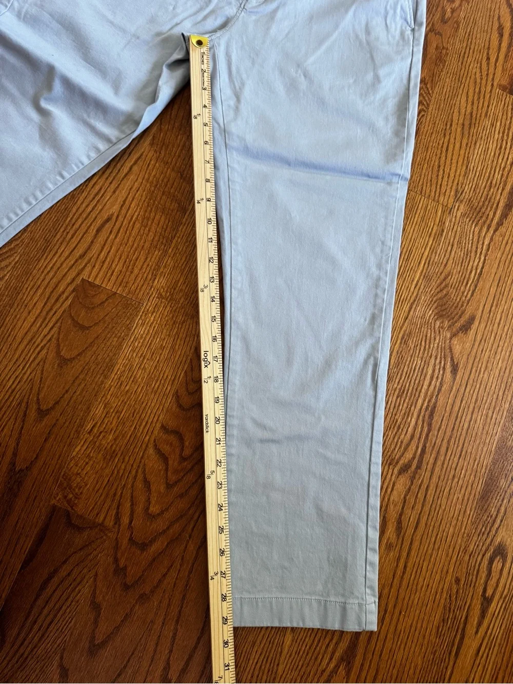 J.Crew Flex Sutton Chino Pants Men’s 34x30 Light Gray Stretch Slim Fit Casual